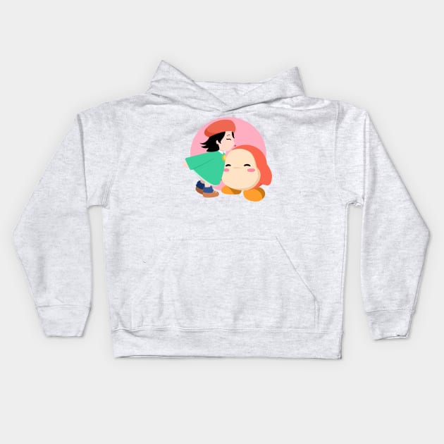 adeleine smooch Kids Hoodie by inkpocket